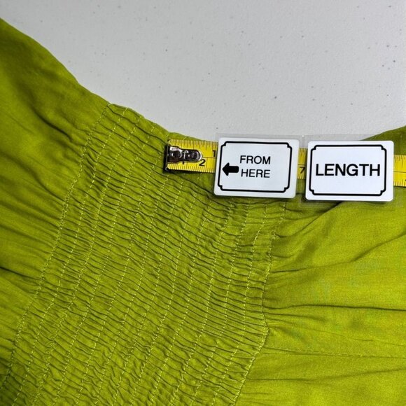 Elegant Green Women's Dress - Picture 10 of 14